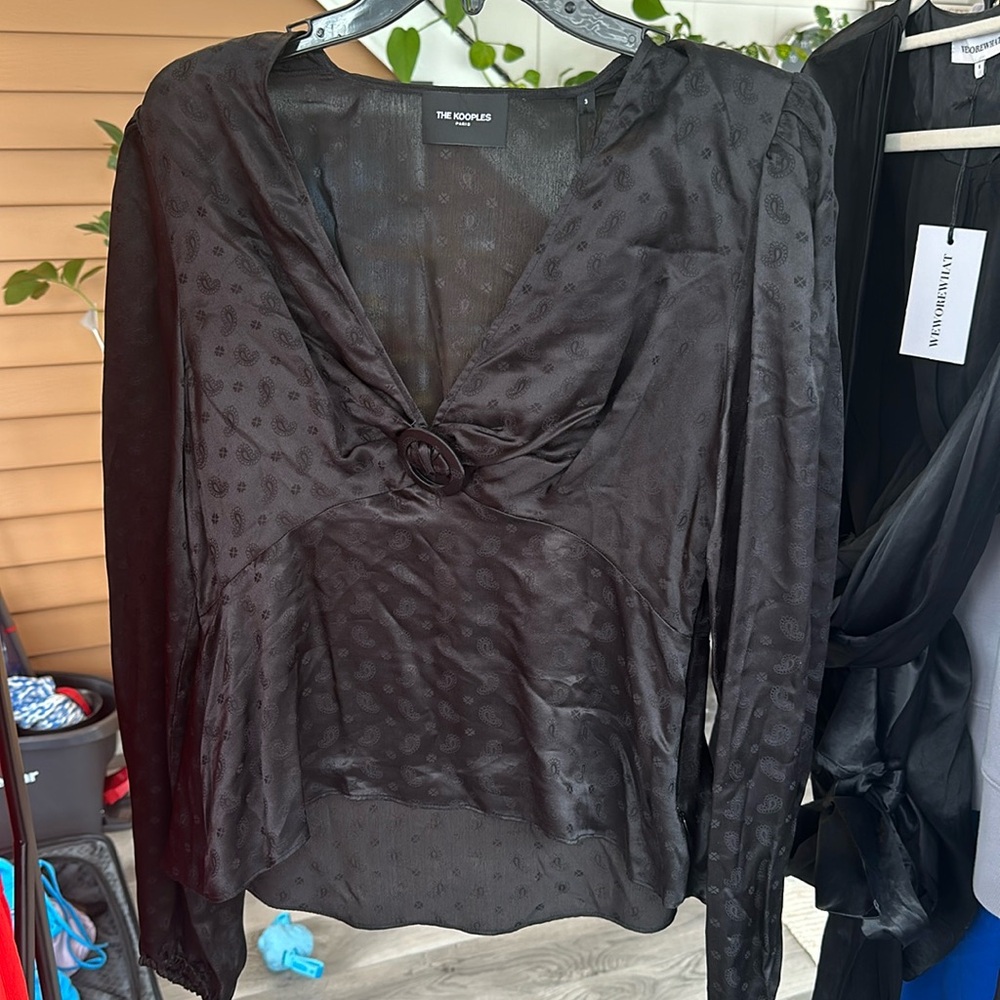 NWT The Kooples paisley blouse